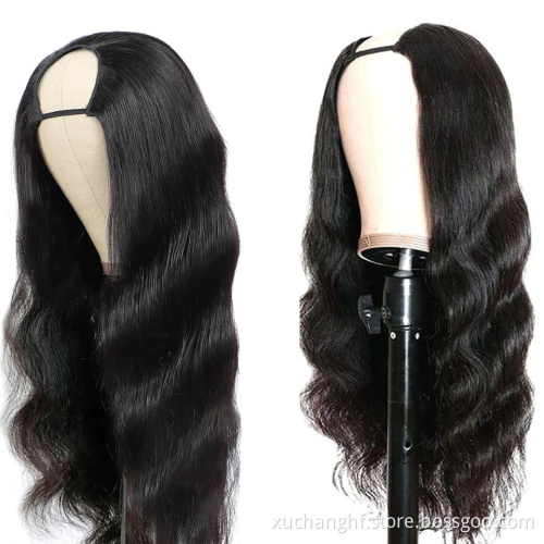 10a Peruvian U Part Human Hair Wigs, The Best Hair Vendors Human Hair Extension Clip in